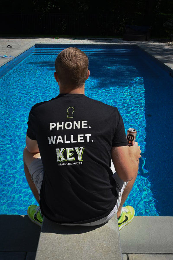 Phone. Wallet. KEY. Tee