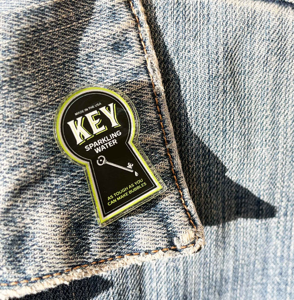 KEY Hole Logo Pin