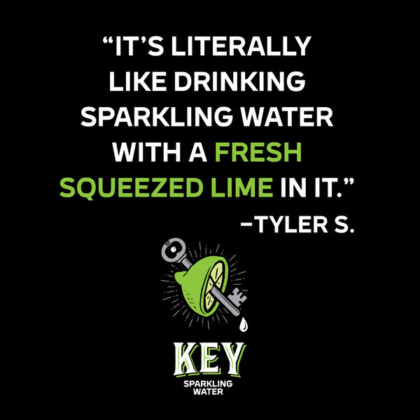 Key Sparkling Water Customer Review